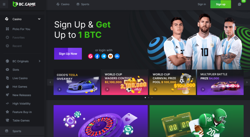 Discover the Exciting World of BC Game Online