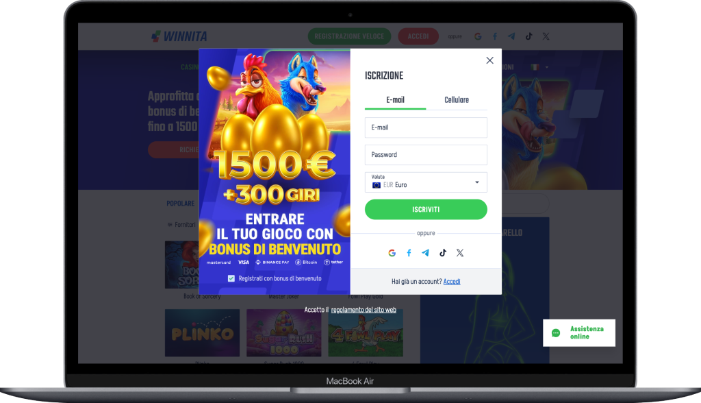 Scopri il Mondo del Gioco con Winita Slot Scopri il Mondo del Gioco con Winita Slot