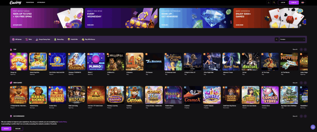 Unlock Exciting Opportunities with Casiny Promo Codes 0